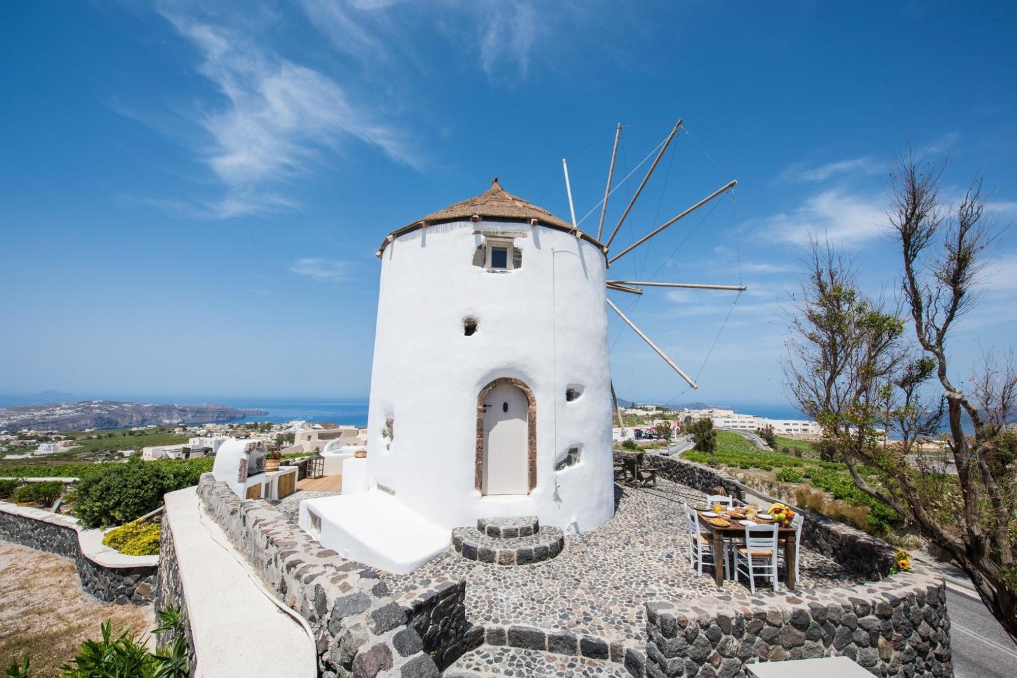 Anemoscope Windmill Villa Pyrgos Kallistis Exterior photo